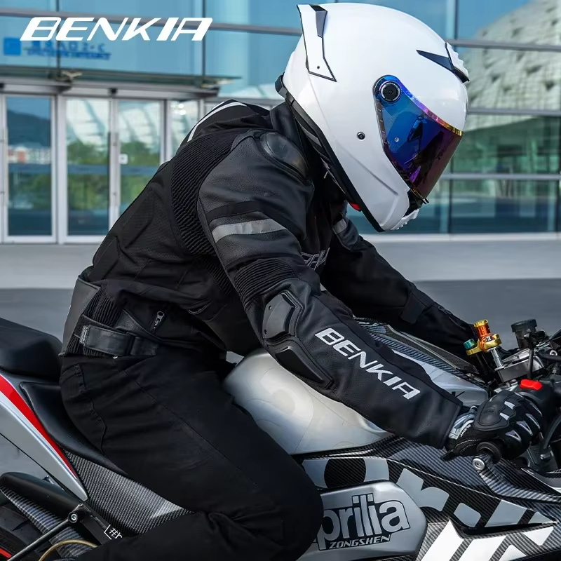 Motorcycle Gear Jacket Women - Blouson de moto BENKIA léger et