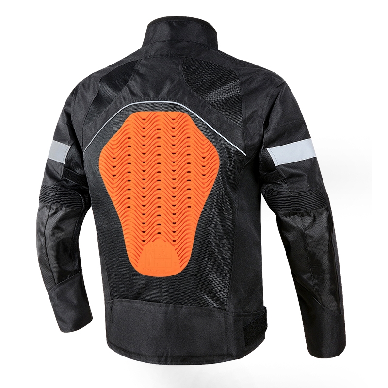 Motorcycle Gear Jacket Women - Hommes femmes Orange universel certifié CE