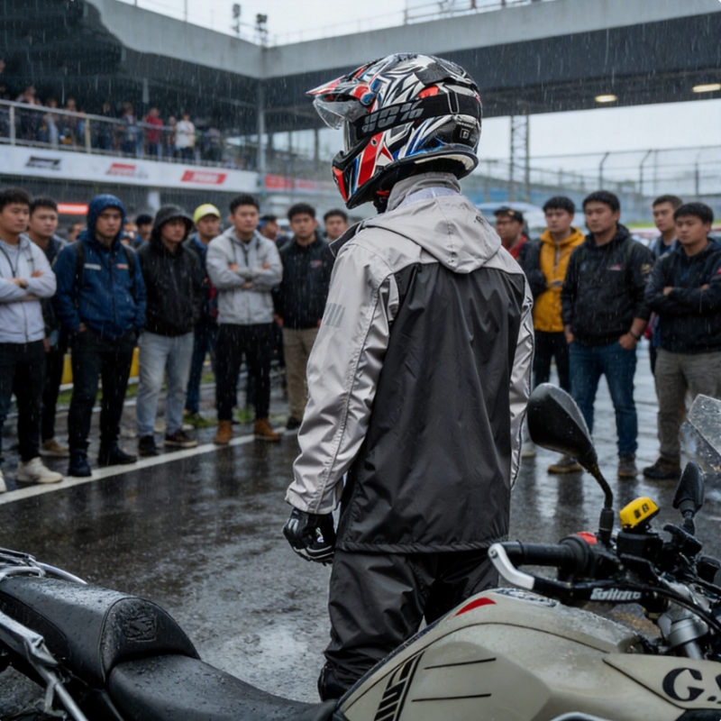 Motorcycle Gear Jacket And Pants - MOBAIDAO Équipement de pluie unisexe pour
