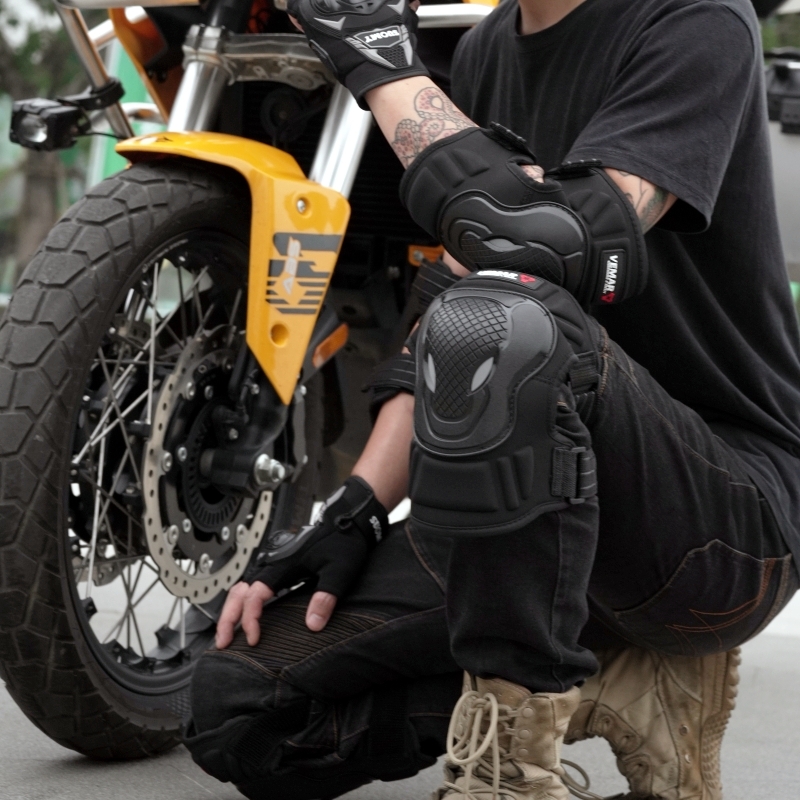 Motorcycle Gear For Woman - Ensemble de 4 protections pour genoux