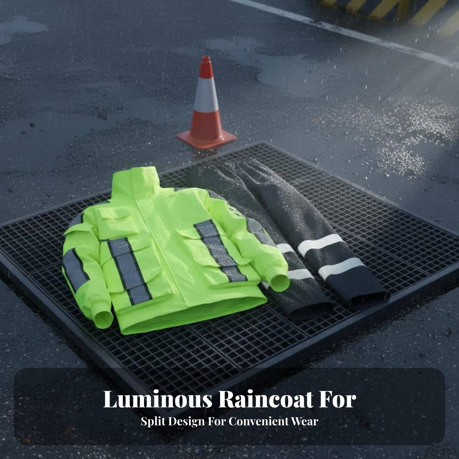 Combinaison de pluie réfléchis - Motorcycle Gear Jacket And Pants avis et prix