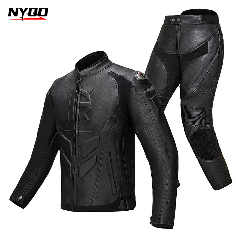 Combinaison de course moto hiv - Motorcycle Gear Jacket And Pants avis et prix