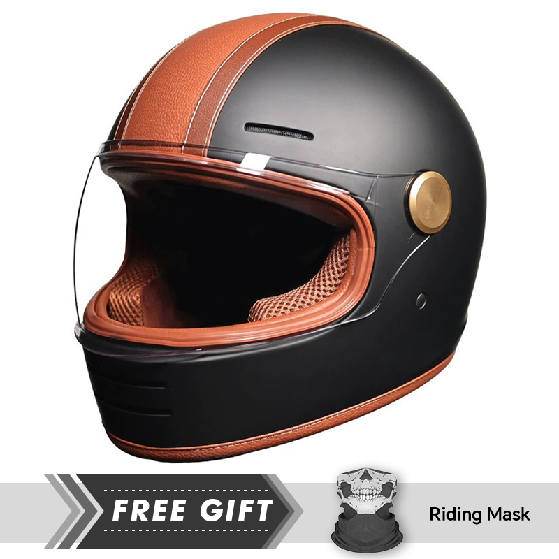 Casque de moto intégral vintag - Motorcycle Gear In Store avis et prix