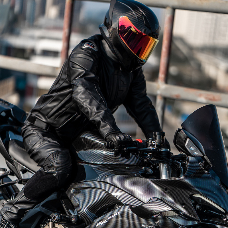 Combinaison de moto en cuir po - Motorcycle Gear Jacket Women avis et prix